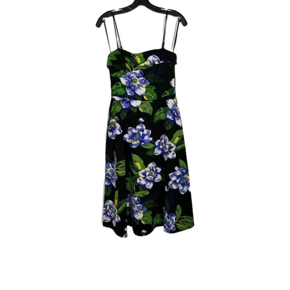 Banana Republic Women Dress Sz 0 Babydoll Floral Mini Spaghetti Straps Y2K